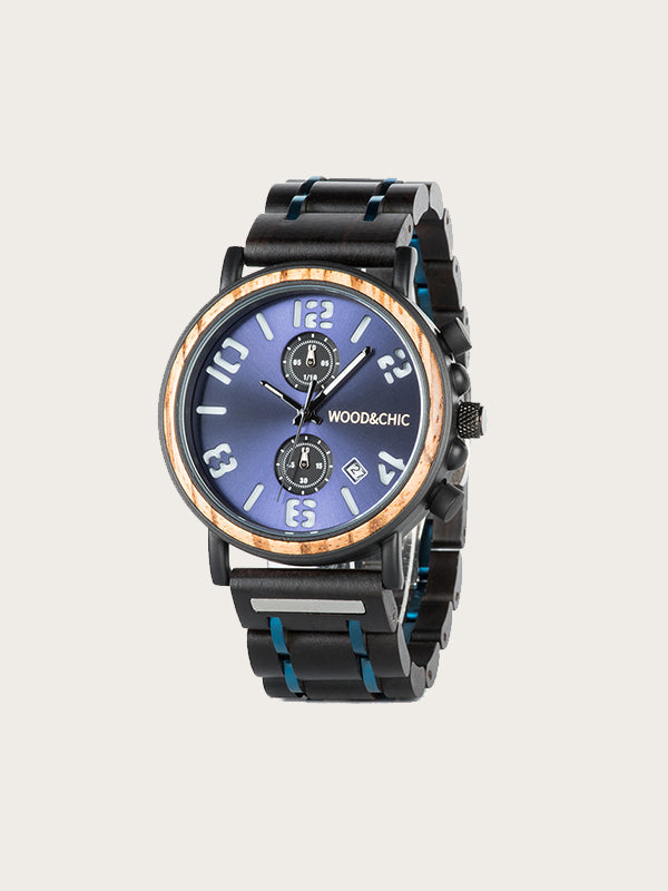 Montre en Bois Homme à Quartz - Amorpha - Wood&Chic