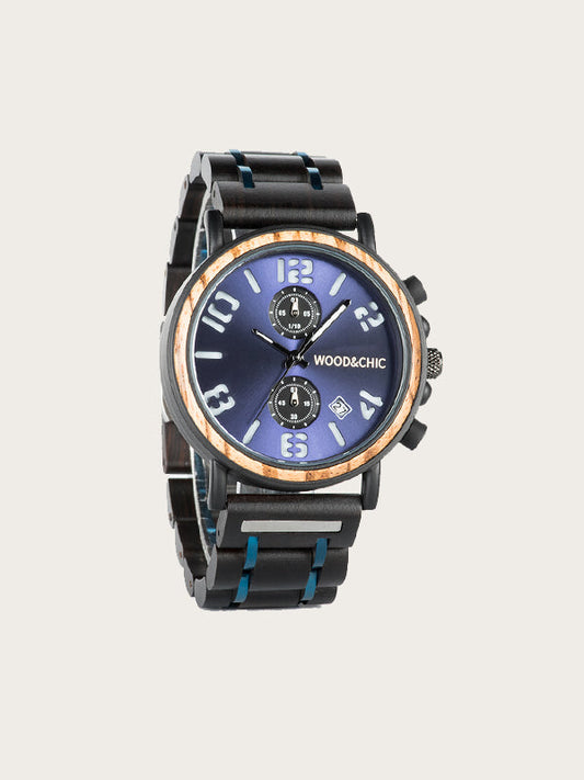 Montre en Bois Homme à Quartz - Amorpha - Wood&Chic