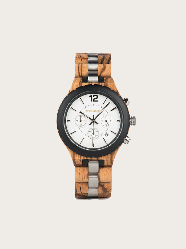 Montre en Bois Homme à Quartz - Badi