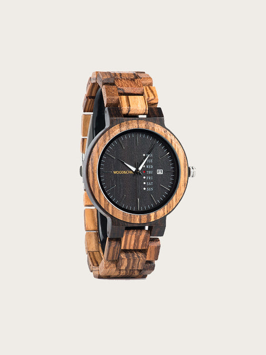 Montre en Bois Homme à Quartz - Corylus - Wood&Chic