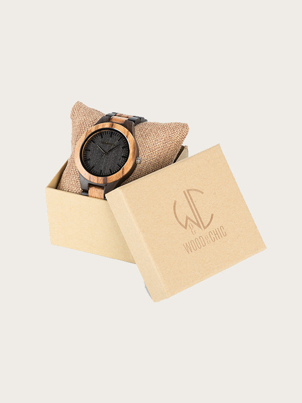 Montre en Bois Homme à Quartz - Kalmia - Wood&Chic