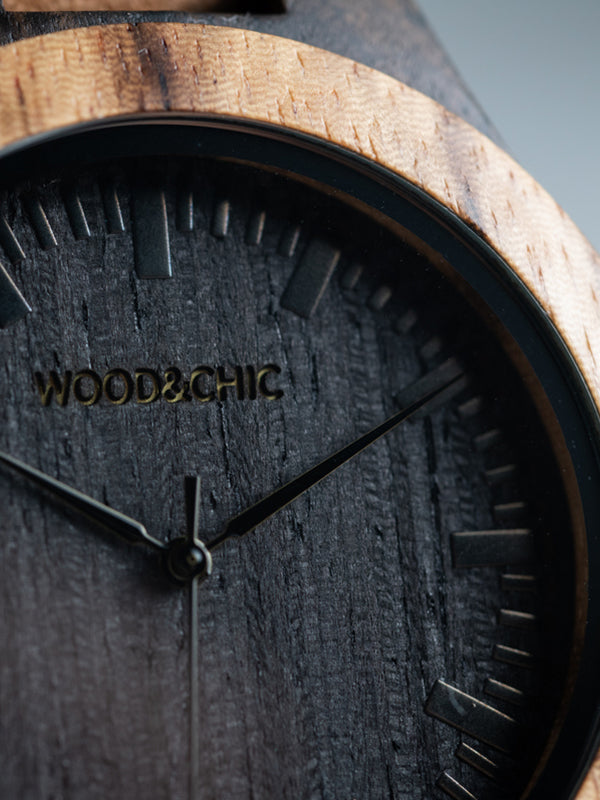 Montre en Bois Homme à Quartz - Kalmia - Wood&Chic