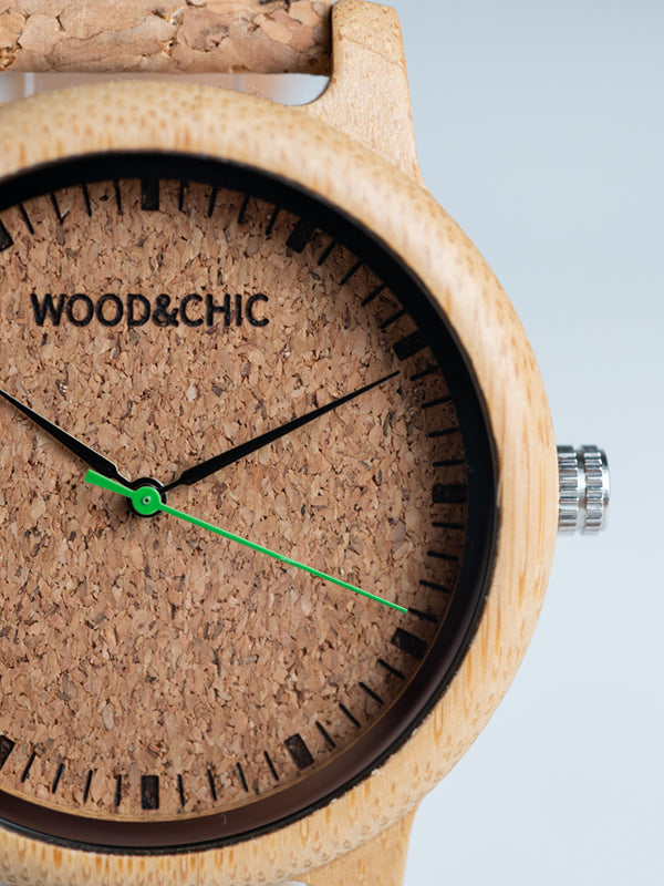 Montre en Bois Homme à Quartz - Liège - Wood&Chic