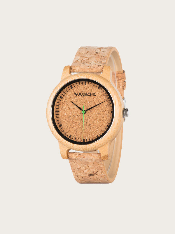 Montre en Bois Homme à Quartz - Liège - Wood&Chic