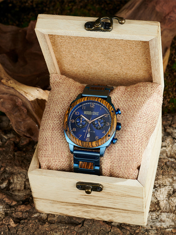 Montre en Bois Homme à Quartz - Pradosia