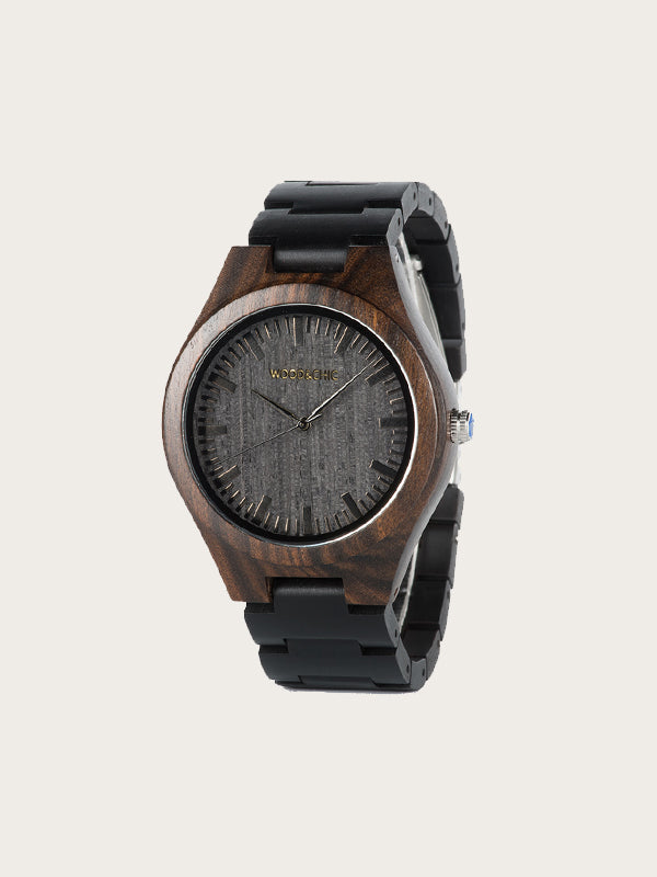Montre en Bois Homme à Quartz - Continus - Wood&Chic