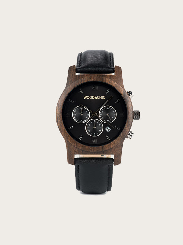 Montre en Bois Homme à Quartz - Longanier - Wood&Chic