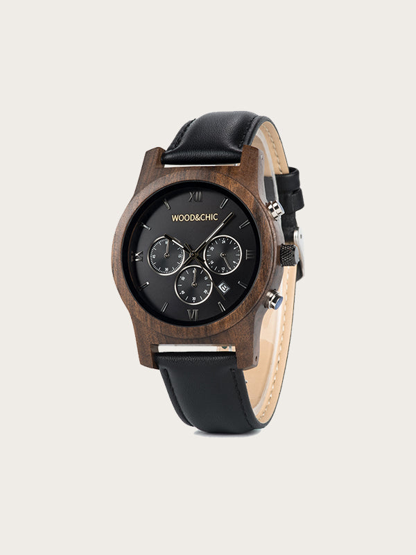 Montre en Bois Homme à Quartz - Longanier - Wood&Chic