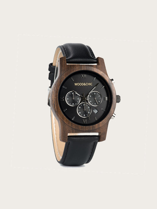 Montre en Bois Homme à Quartz - Longanier - Wood&Chic