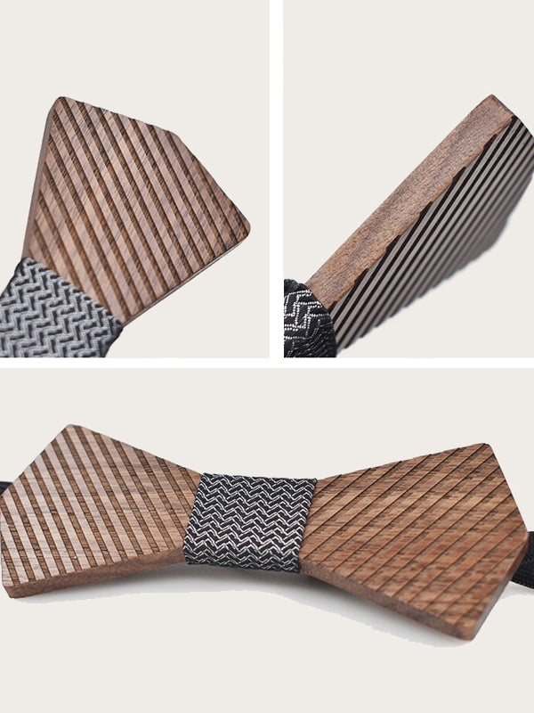Noeud Papillon en Bois Homme - Troéne - Wood&Chic
