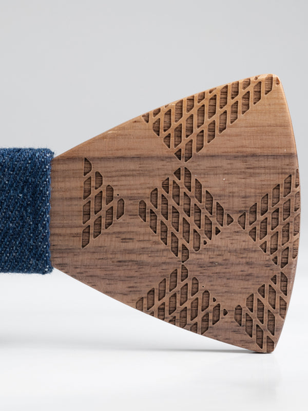 Noeud Papillon en Bois Homme - Cactus - Wood&Chic