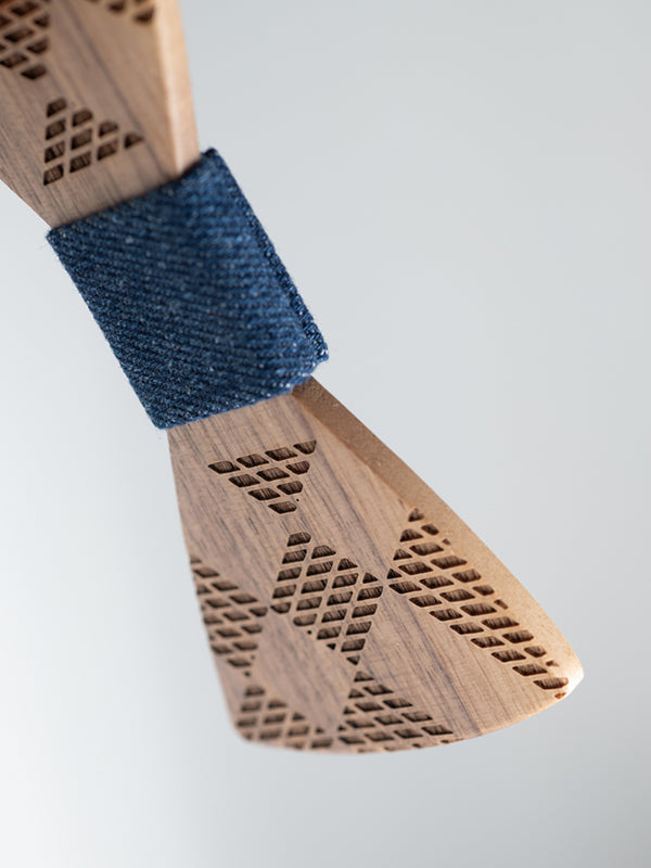 Noeud Papillon en Bois Homme - Cactus - Wood&Chic