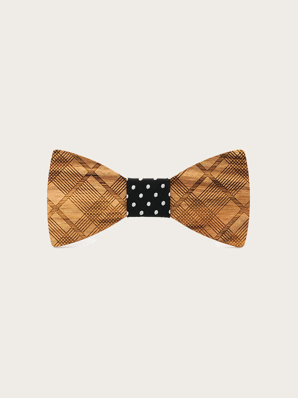 Noeud Papillon En Bois Homme - Celtique - Wood&Chic