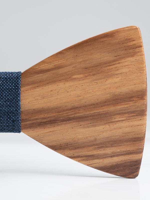 Noeud Papillon en Bois Homme - Cotonnier - Wood&Chic