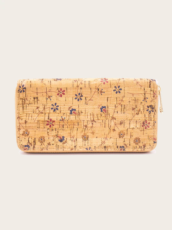 Portefeuille en liège - Henné - Wood&Chic