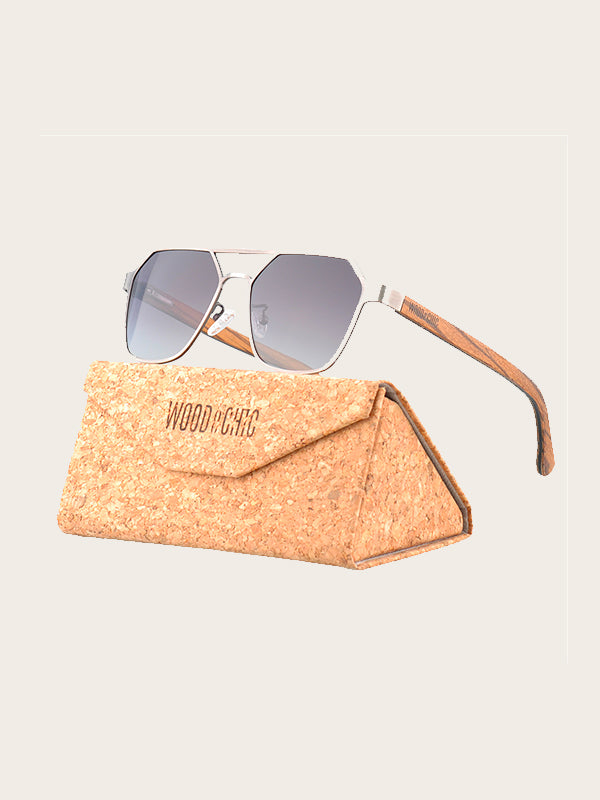 Lunettes de Soleil en Bois UV400 Unisexe - Cutendia - Wood&Chic