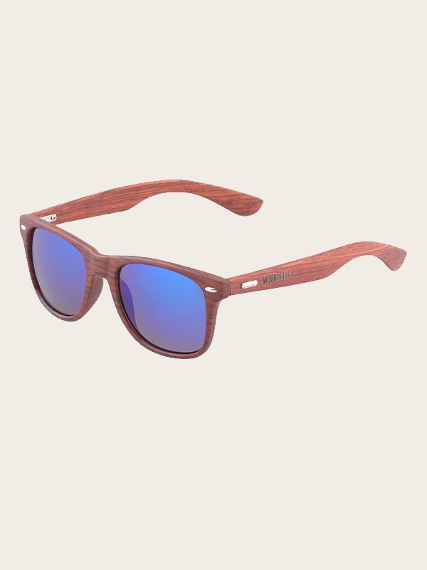 Lunettes de Soleil en Bois UV400 Unisexe - Gentiana - Wood&Chic