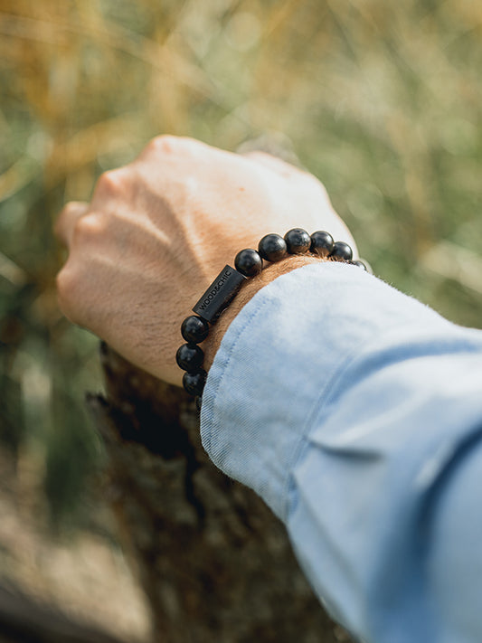 Bracelet en Bois Homme - Caroubier - Wood&Chic