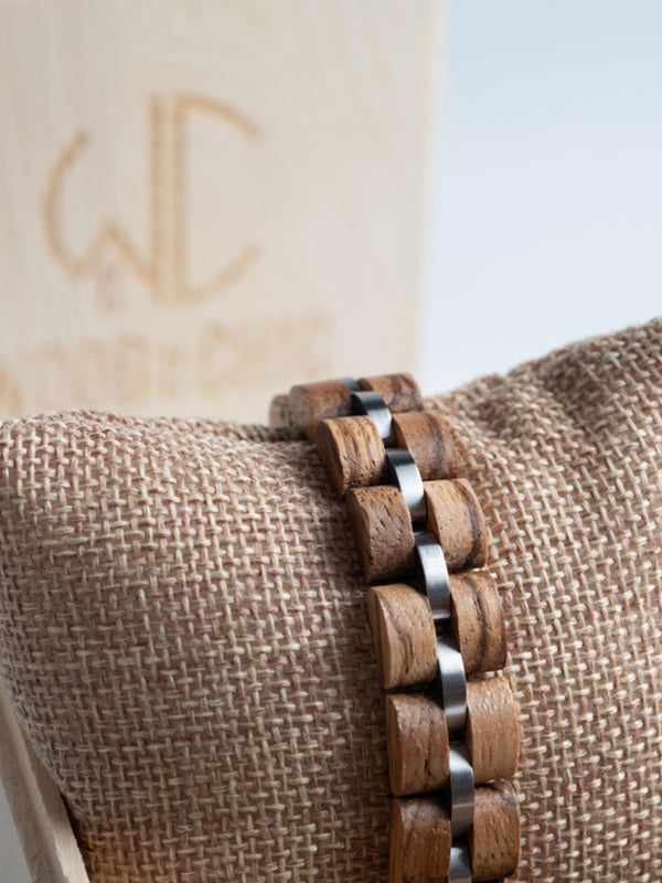 Bracelet en Bois Homme Madrone Wood&Chic