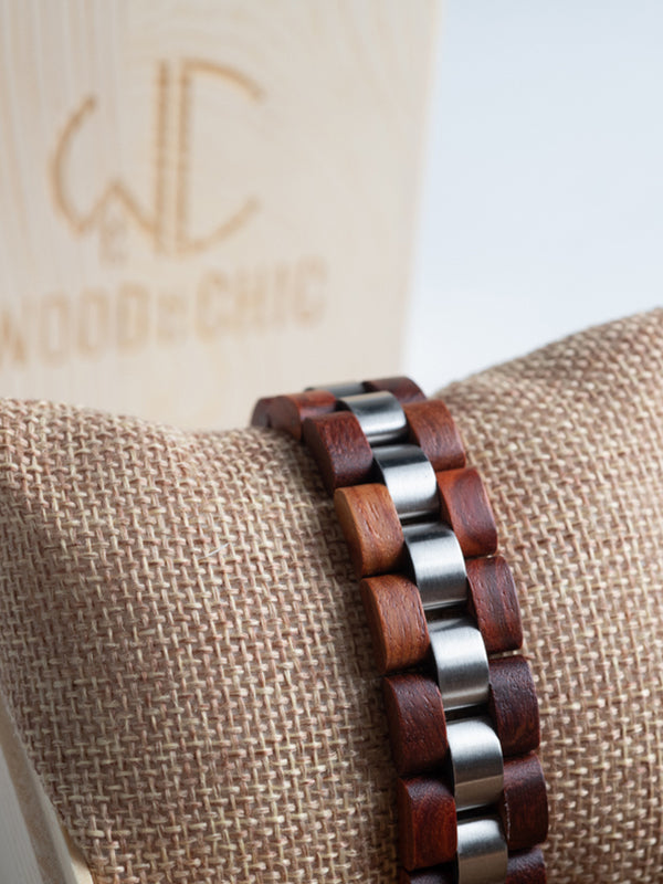 Bracelet en Bois Homme - Nashi - Wood&Chic