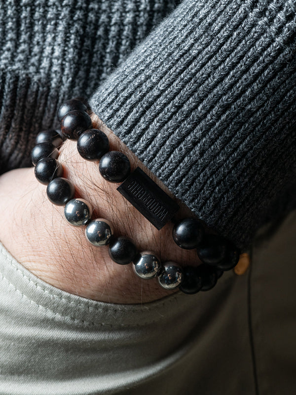 Bracelet en Bois Homme - Caroubier - Wood&Chic