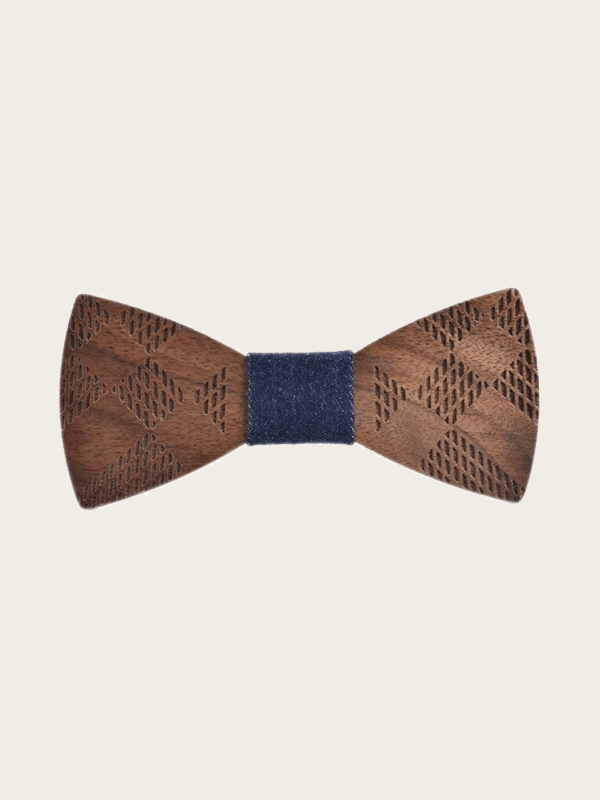 Noeud Papillon en Bois Homme - Cactus - Wood&Chic