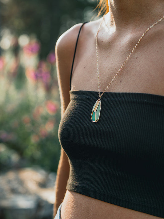 Collier en Bois Femme - Iris