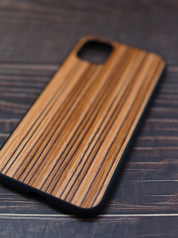 Coque en Bois iPhone - Lilas