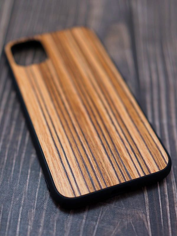 Coque en Bois iPhone - Lilas