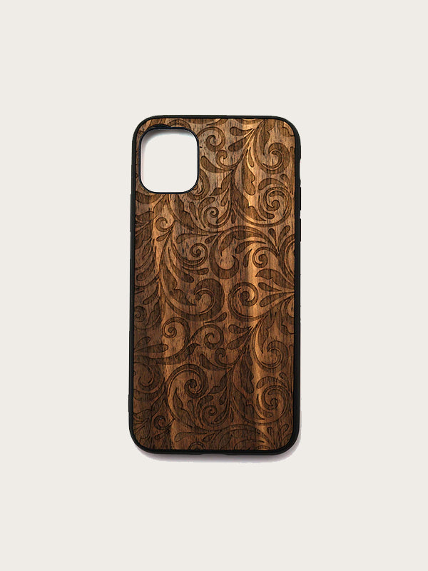 Coque en Bois iPhone - Caroubier - Wood&Chic