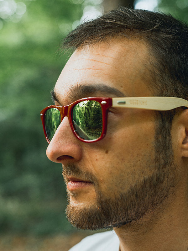 Lunettes de Soleil en Bois UV400 Unisexe - Alisma