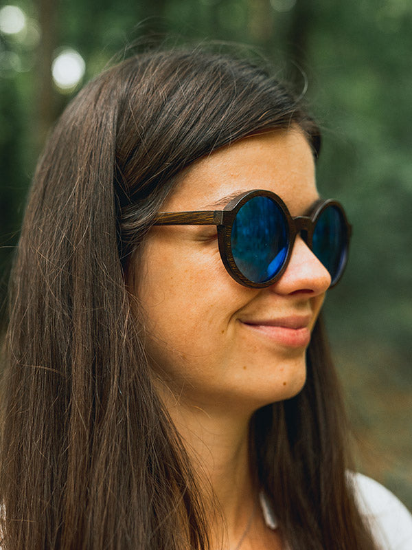 Lunettes de Soleil en Bois UV400 Unisexe - Horminum