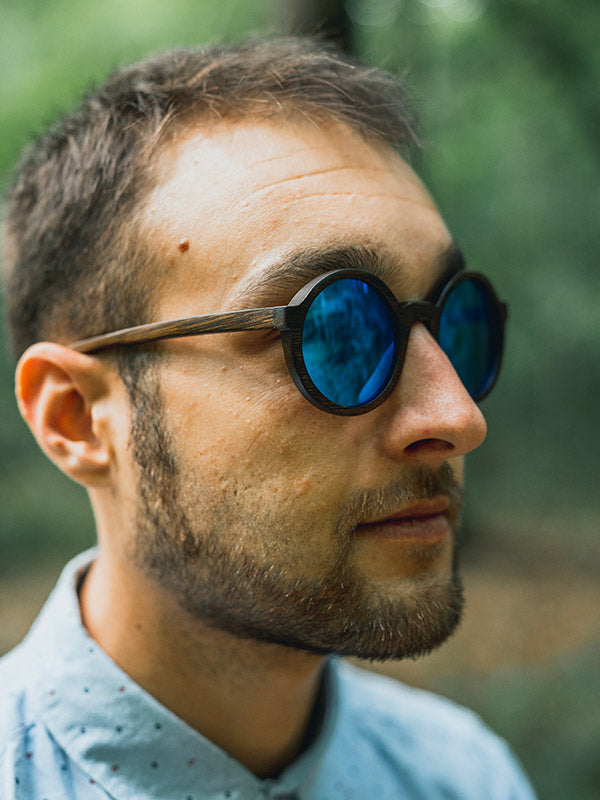 Lunettes de Soleil en Bois UV400 Unisexe - Horminum