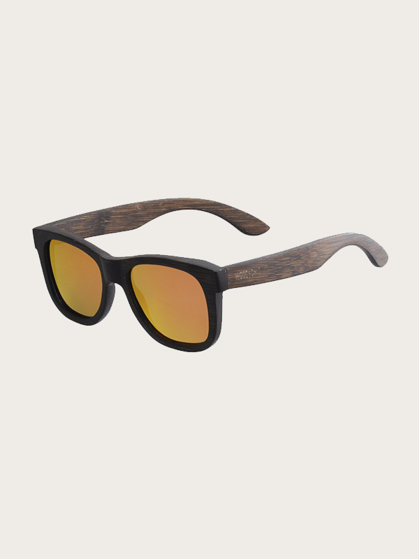 Lunettes de Soleil en Bois UV400 Unisexe - Ginkgo - Wood&Chic