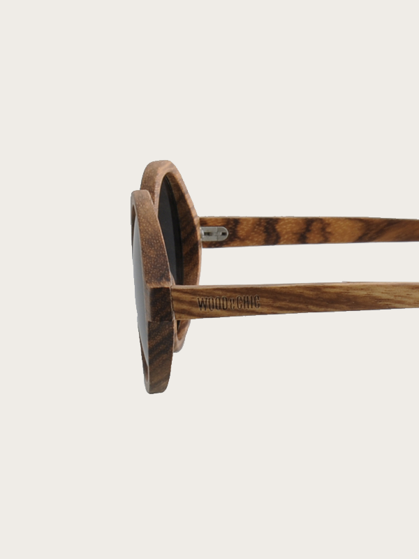 Lunettes de Soleil en Bois UV400 Unisexe - Pin - Wood&Chic