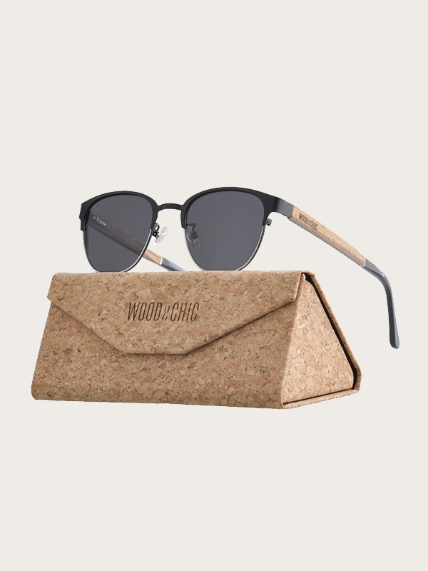 Lunettes de Soleil en Bois UV400 Unisexe - Ramboutan - Wood&Chic