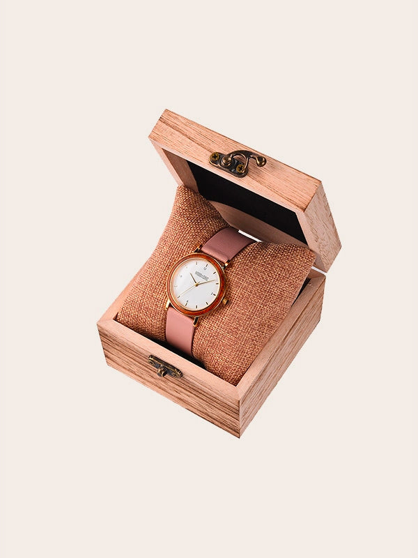 Montre en Bois Femme à Quartz - Bigone