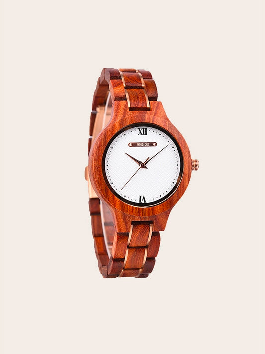 Montre en Bois Femme à Quartz - Cyprès