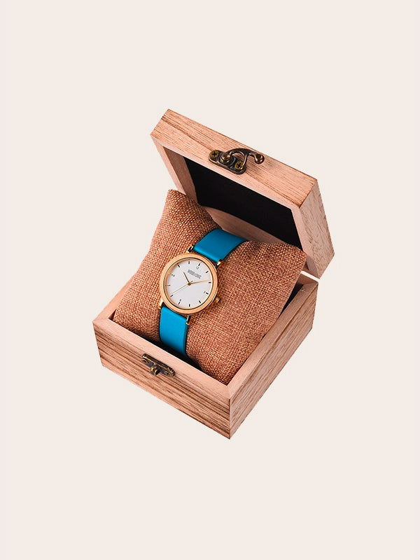 Montre en Bois Femme à Quartz - Kiwaï