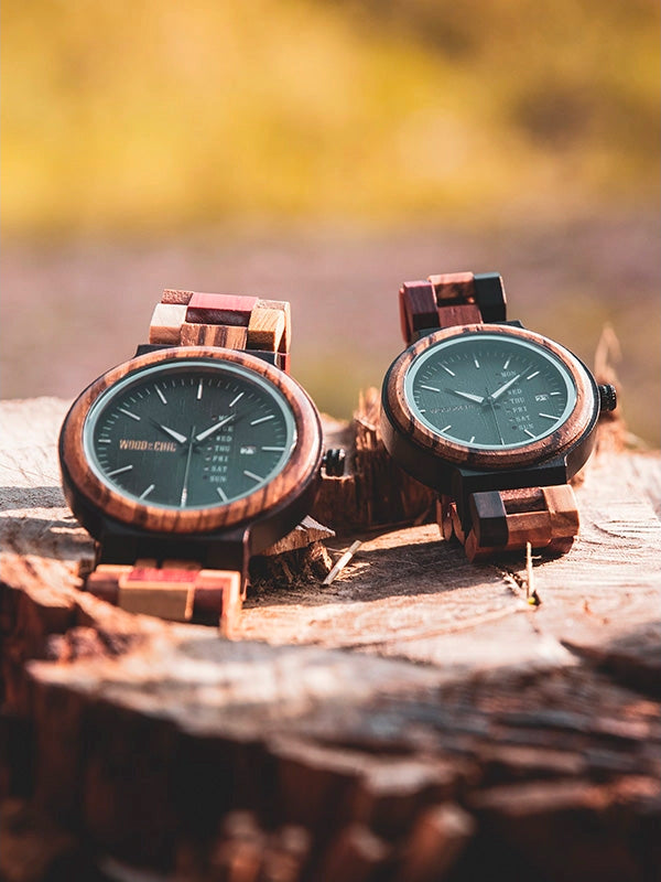 Montre en Bois Femme à Quartz - Quinina