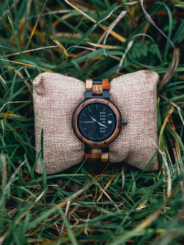 Montre en Bois Femme à Quartz - Quinina
