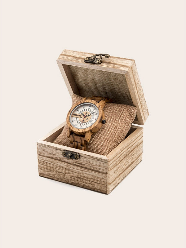 Montre en Bois Homme à Quartz - Bignone
