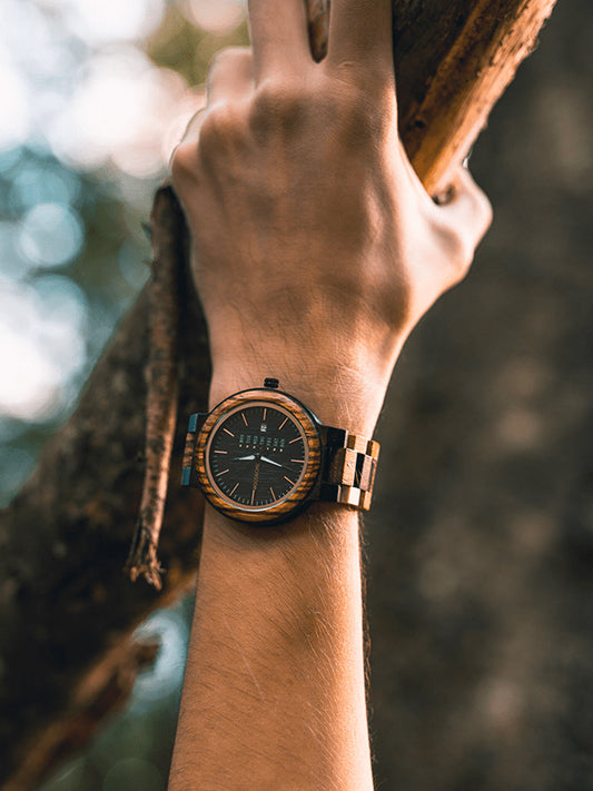 Montre en Bois Homme à Quartz - Corylus