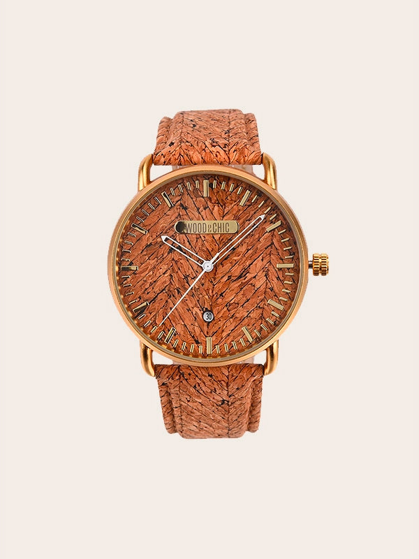 Montre en Bois Homme à Quartz - Hortensia