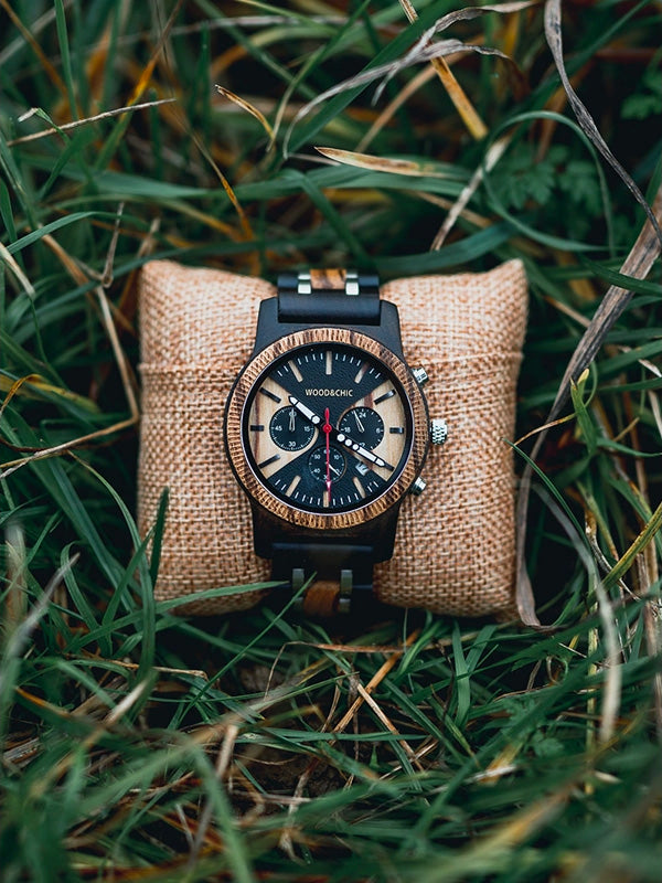 Montre en Bois Homme à Quartz - Madrone