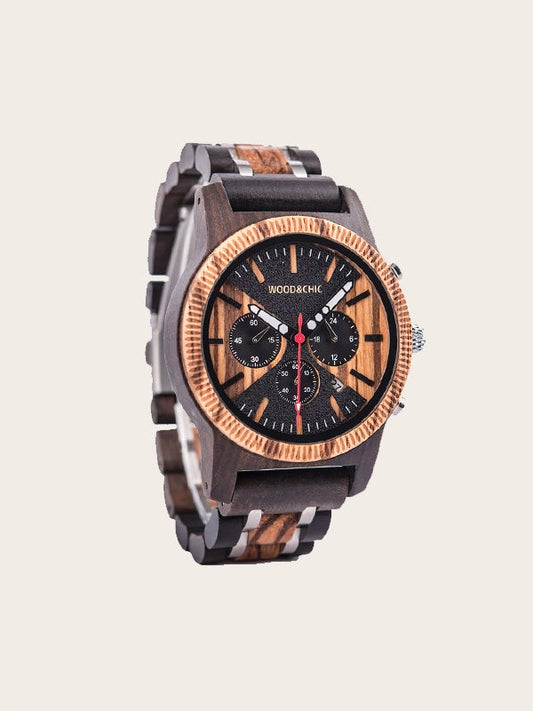 Montre en Bois Homme à Quartz - Madrone