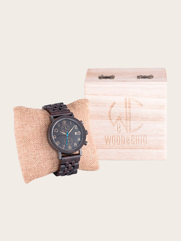 Montre en Bois Homme à Quartz - Orme