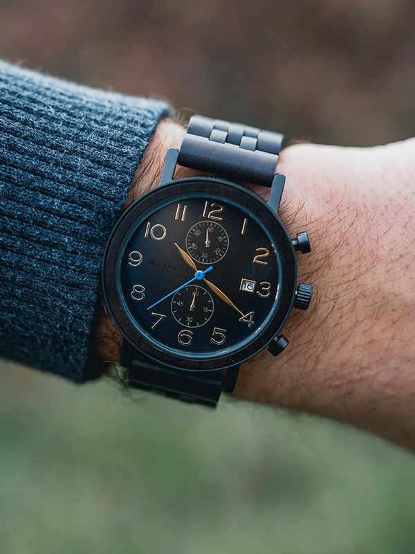 Montre en Bois Homme à Quartz - Orme