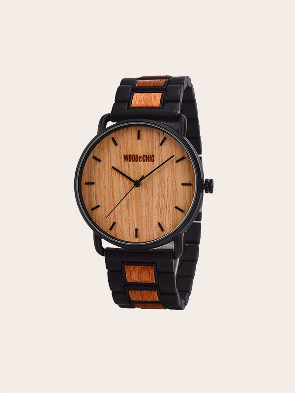 Montre en Bois Homme à Quartz - Ramboutan