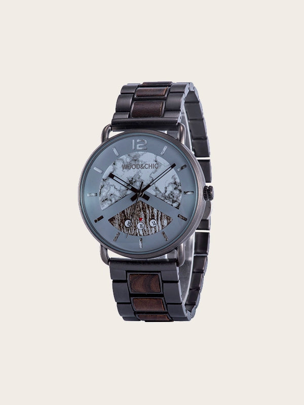 Montre en Bois Homme à Quartz - Sassafra